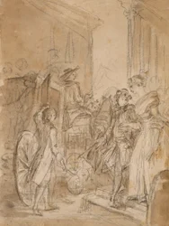 La partenza in carrozza