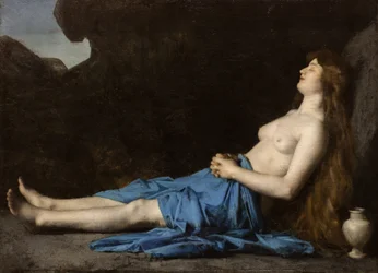 Madeleine nel deserto, 1873-74 (olio su tela)