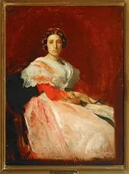 Ritratto di signora (dipinto su tela)