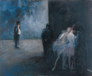 Sinfonia nel blu dietro le quinte