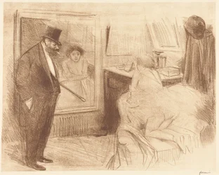 Il camerino della danzatrice (seconda tavola)