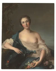 Ritratto di una donna come Flora