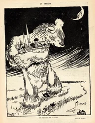 Illustrazione per la rivista "Le Rire Rouge".