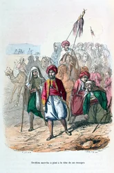 Ibrahim Pasha alla testa delle sue truppe