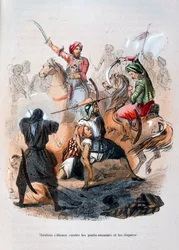 Ibrahim Pasha combatte i Wahabis, Arabia Saudita, 1811-1818