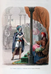 M Vaissière annuncia la vittoria di Ibrahim Pasha a Mehmet Ali, 1818, 1847
