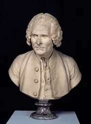 Busto di Jean Jacques Rousseau (1712-78)