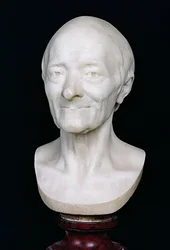 Busto di Voltaire (1694-1778) senza parrucca, 1778