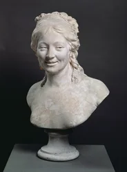Busto ritratto di Madame Houdon, la moglie dell