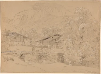 Un villaggio alpino d
