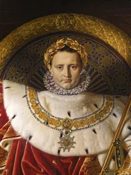 Napoleone I sul trono imperiale