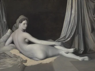 Odalisca in Grisaille
