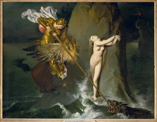 Roger e Angelique, una scena dell
