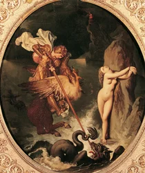 Ruggiero salva Angelica