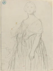 Schizzo per Madame Moitessier