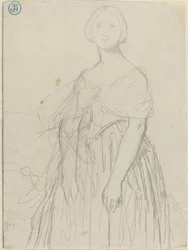 Bozzetto per Madame Moitessier