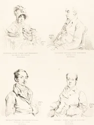 Sylvester (Douglas) Lord Glenbervie; Katherine Anne (North) Glenbervie; Frederic (North) Conte di Guilford; Frederic Sylvester Douglas
