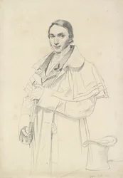 Ritratto a tre quarti di Jean-Francois-Antoine Forest