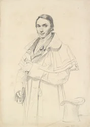 Ritratto a tre quarti di Jean-Francois-Antoine Forest, 1823