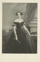 Ritratto di Louisa Aug. Wilh. Amalia di Prussia, consorte del Principe Federico