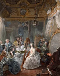 Maria Antonietta che suona l