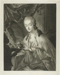 Jeanne Bécu, Comtesse Du Barry, e il suo servitore Zamor