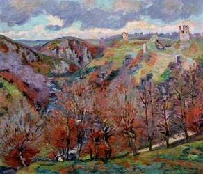 Paesaggio con rovine, 1897