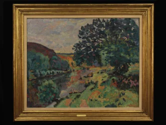 Paesaggio fluviale, c.1910