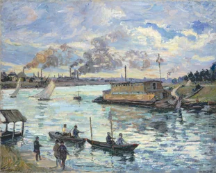 Scena fluviale, 1890