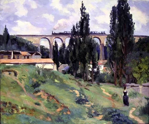 Il viadotto a Val-Fleury, Meudon (Hauts-de-Seine)
