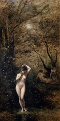 Diana che fa il bagno, 1873-1874