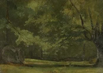 Fontainebleau - nella Foresta, c. 1823-24