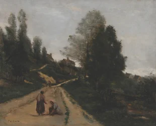 Francese: Gouvieux, près Chantilly. Percorso ascendente