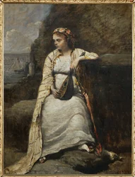 Haydee, jeune femme en costume grec - giovane donna in costume greco, forse l