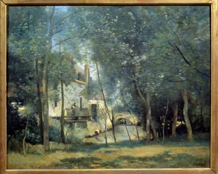 Il mulino di Saint-Nicolas-lez-Arras, 1874. Olio. 0,65 x 0,81 m. Parigi, Museo d