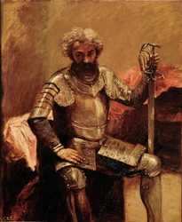 Uomo in armatura