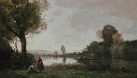 Paesaggio della Senna vicino a Chatou, 1885