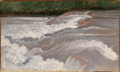 Il Velino sopra la cascata di Terni, 1826