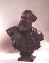 Busto di Charles Gounod (1818-93) c.1874