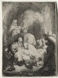 La Circoncisione: Piccola Lastra