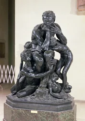 Ugolino e i suoi figli, 1860 (bronzo)