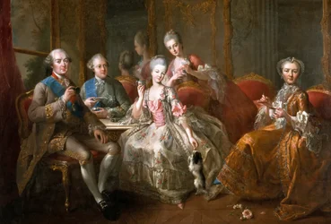 La tazza di cioccolata, la famiglia Penthièvre