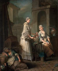Una fioraia, c. 1795-c. 1799