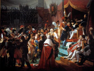 Prima distribuzione delle croci della Legion d