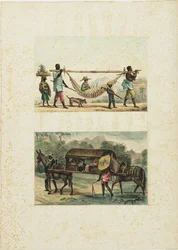 Ritorno in città di un proprietario di chacra, 1835