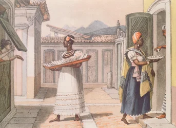 Venditrici ambulanti a Rio de Janeiro nel 1827, da 