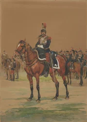 Corazziere francese, 1872