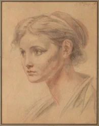Testa di una ragazza, 1763