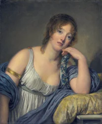 Jeanne Philiberte Ledoux, di Jean-Baptiste Greuze