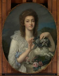 Principessa Varvara Nikolaevna Gagarina 1762-1802, ca. 1780-82